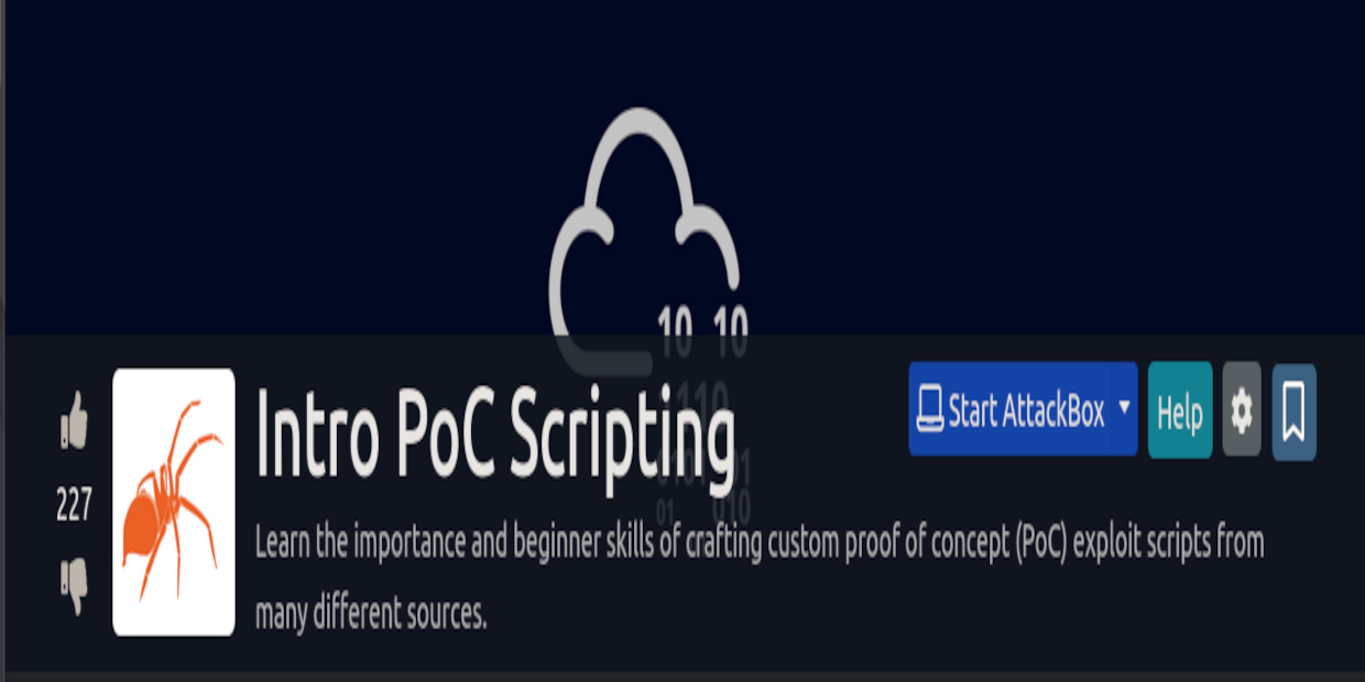 TryHackMe - Intro PoC Scripting